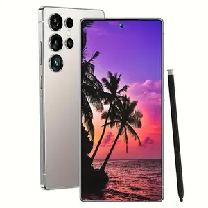 2026 S25 Ultra Android Smartphone 5G Unlocked 6.8” Screen 12GB+512GB Dual Camera 6800mAh OTG Face Unlock Stylus