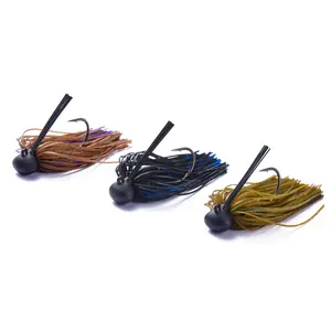 NEW! NT Tungsten Football Jig | 3/8 1/2 3/4 oz | Hand Tied Skirt