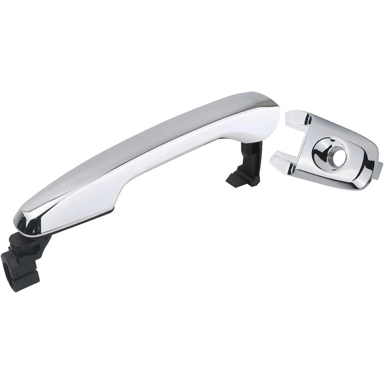 Exterior Door Handle Compatible with 2011-2015 Ford Explorer Edge,Front Outside Driver Side with Key Hole| Replaces BA1Z78218A14A BB5Z7822404BA
