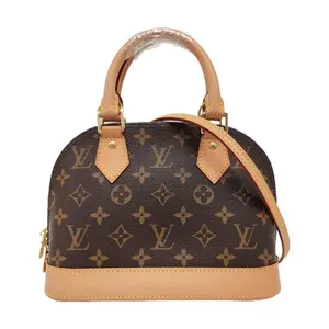 Pre-owned Louis Vuitton canvas Shoulder Bags monogram alma bb 4.13