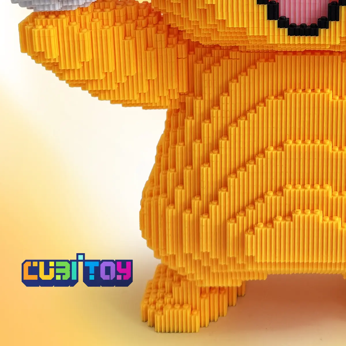 Cubi Animation Series Large Pika (14,000 PCS) 3D Micro Building Block Model