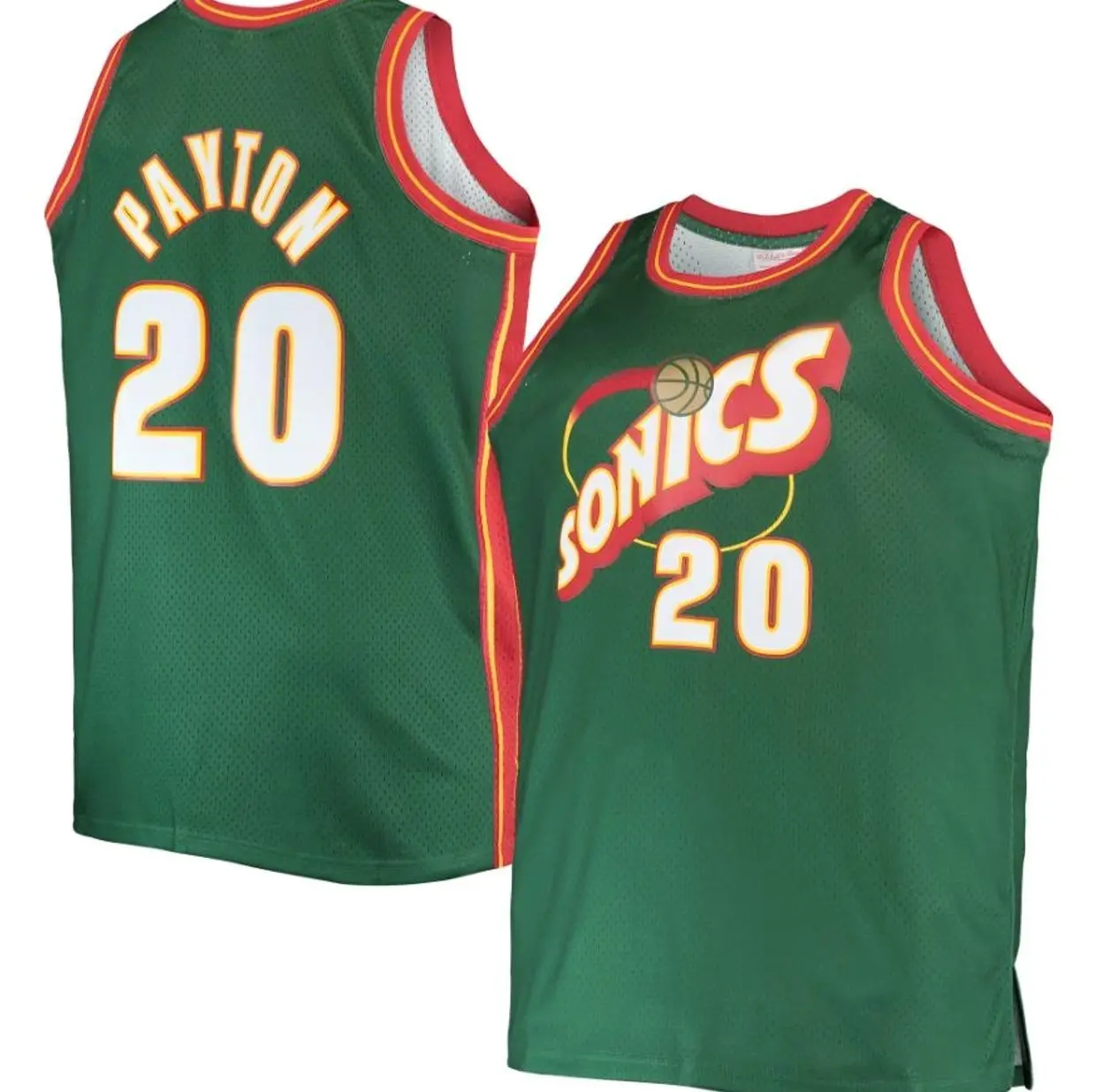 Payton Vintage Green 1995/96 Classics Jersey Basketball Jersey