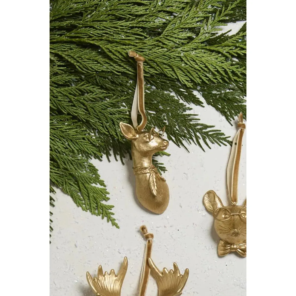Eric + Eloise Margie Hanging Ornaments - Charming Character Charm Themed Christmas Decor, 1.75"x2"x3.75" Durable Home Supplies for Holiday Decorating, Charming And Elegant