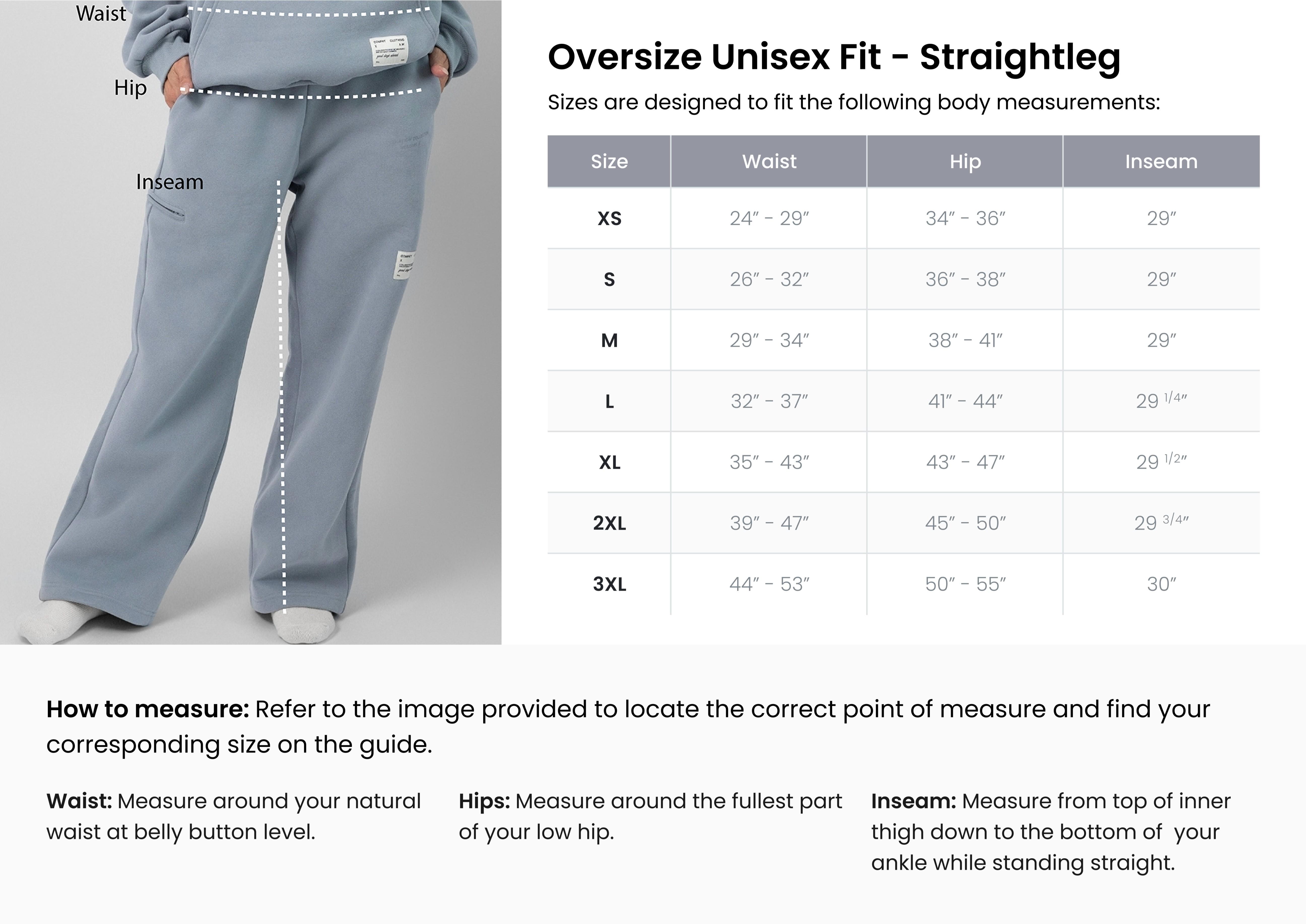 Comfrt | Signature Straight Leg Sweatpants