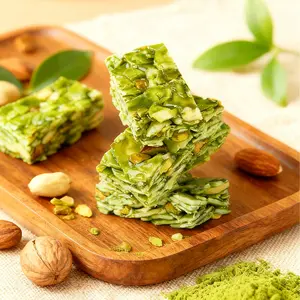 Nut，Nut bar.Matcha Nut Crunch , Low GI Green Tea Flavored Nut Snack, Perfect for Office Afternoon Tea, Portable On-the-Go, Suitable for Professionals, Moms & Fitness Lovers,100g. Healthy Snacking burnt peanut