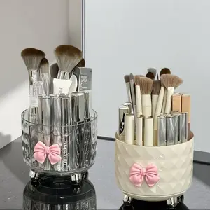 Multifunctional Rotating Makeup Tool Organizer Box, No Lid, Suitable for Lipstick Brushes Accessories, Perfect Gift for Birthdays Mother's Day