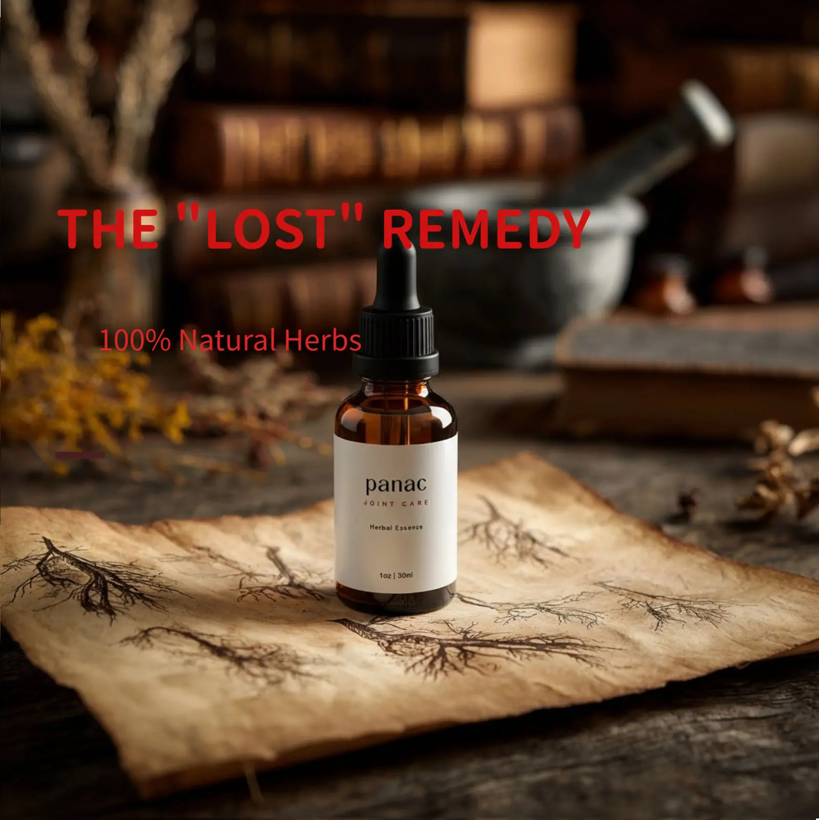 Natural Herbal Body and Massage Oil—A secret herbal formula rooted in ancient wisdom, specially designed for joint care