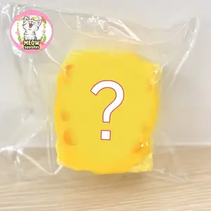 special yellow cube squishy toys