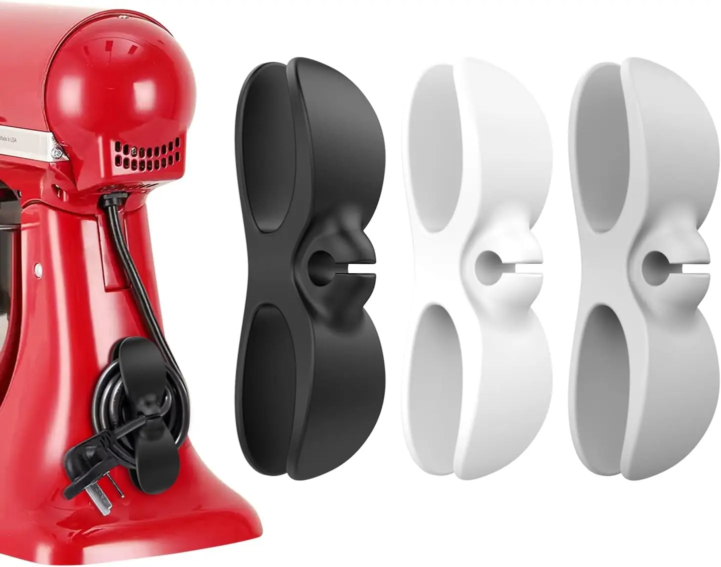 Upgraded Appliance Cord Organizer - Desk Cable & Wire Management Accessory for Kitchen Air Fryer, Coffee Maker, Blender