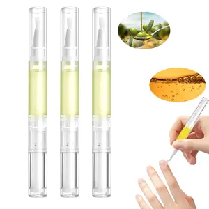 4 PCS Cuticle Oil Pen Set, Moisturizing Nail Growth Serum, Instant Repair Nail Care Treatment Solution, Strengthen and Nourish Damaged Nails for Daily Manicure Maintenance