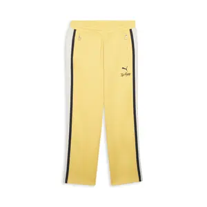 PUMA Mens T7 Bright Lights Las Vegas Relaxed Straight Pants Casual - Yellow