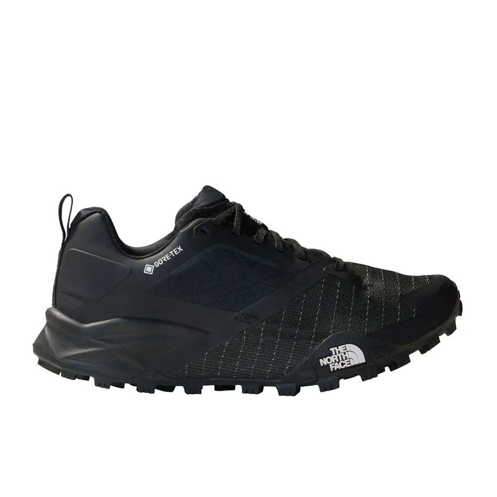 The North Face Mens Offtrail Tr Gore-Tex Hiking Hiking Sneakers Shoes - Black
