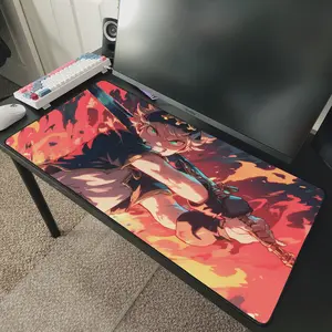 Asta Black Clover Anime Desk Mat Mousepad 31" x 15.5"
