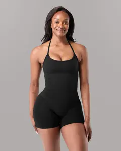 Halter Push Tank - Black