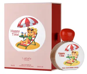 Lattafa Happy Time for Kids Eau de Parfum Spray, 2.53 Ounce / 75 ml