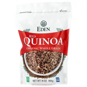Eden Foods Organic Whole Grain, Red Quinoa, 16 oz (454 g) Eden Foods Organic Whole Grain, Red Quinoa, 16 oz (454 g)