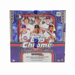 2025 Topps Chrome Update Series Baseball Sapphire Edition Hobby Trading Cards
