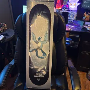 Articuno Limited Edition Pokemon Center Skate Bear Walker Design Collectible Skateboard Official Merchandise