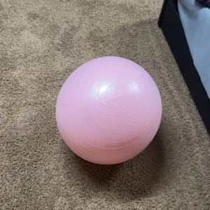 Yoga Ball Exercise Ball, Anti Slip Stability Ball Chair, Heavy Duty Large Gym Ball for Fitness, Balance, Core Workout and Physical Therapy