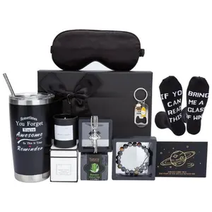 Men Premium Gifts Baskets for Him Gifts Basket Ideas Set Thank You Gifts Man Retirement Gifts Father Birthday Presents for Dad Husband Boyfriend Box Christmas Gifts Baskets