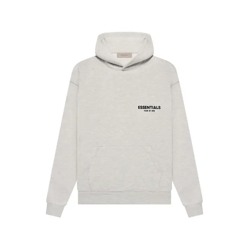 Fear of God Essentials Hoodie Light Oatmeal Fear of God Essentials Hoodie Light Oatmeal