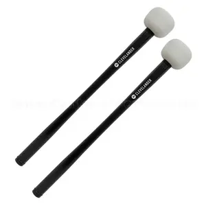 Clevelander Marching Bass Drum Mallets, Hickory, Medium