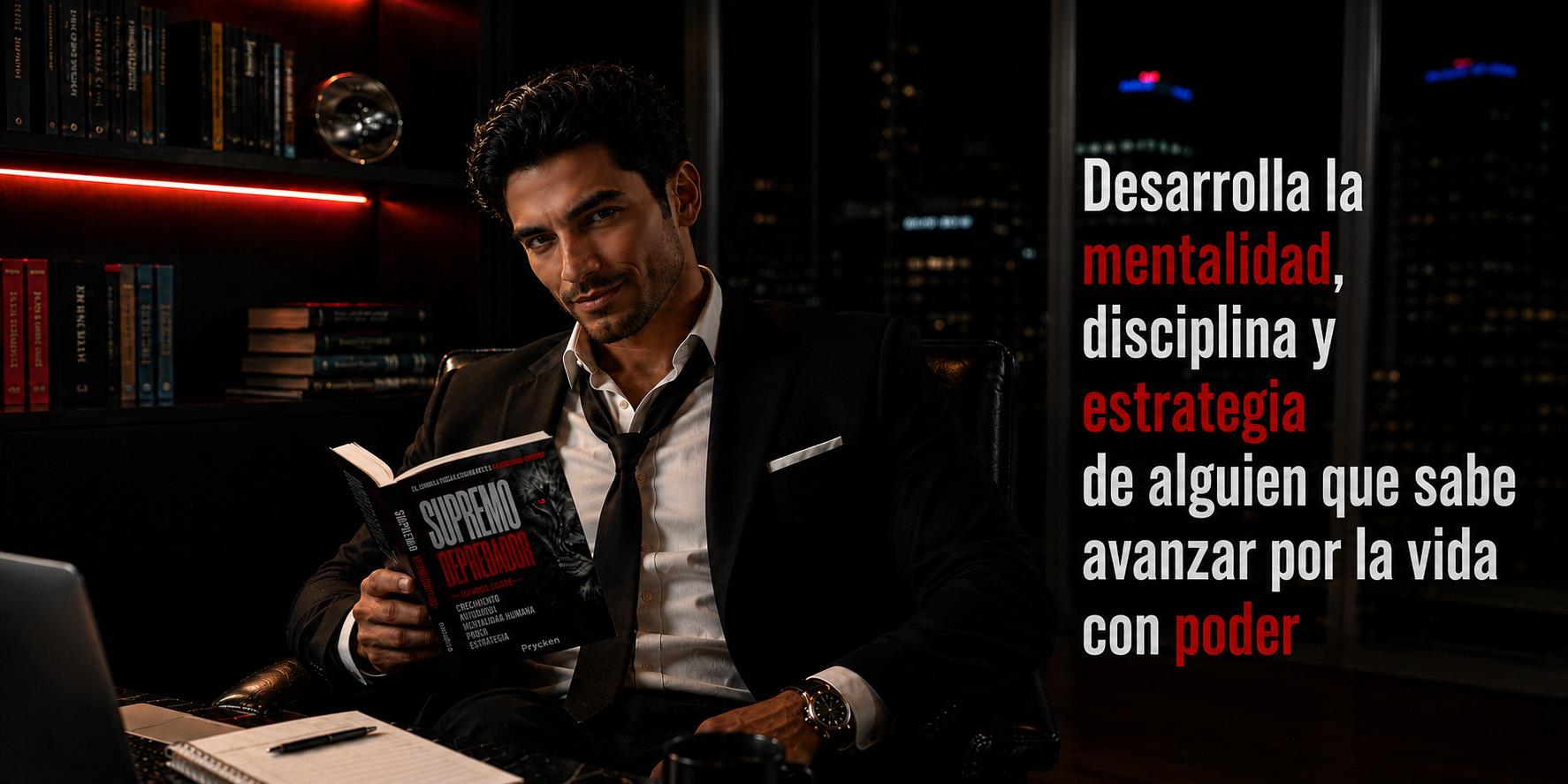 Prycken SUPREMO DEPREDADOR:Un libro sobre crecimiento, atracción, naturaleza humana, poder, estrategia— Fortalece Tu Mentalidad, Aprende a Leer el Entorno y Deja de Ser Fácil de Manipular Prycken SUPREMO DEPREDADOR:Un libro sobre crecimiento, atracción, naturaleza humana, poder, estrategia— Fortalece Tu Mentalidad, Aprende a Leer el Entorno y Deja de Ser Fácil de Manipular