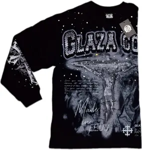 Suffering - Long Sleeve-BLACK