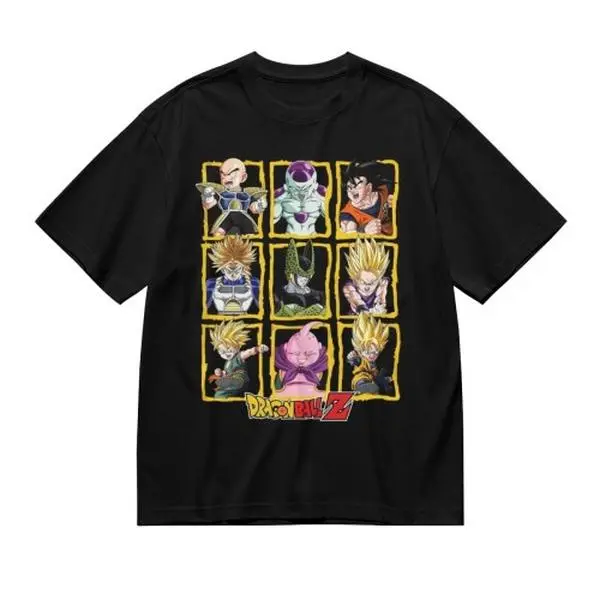Dragon Ball Goku Graphic Short Sleeve T-Shirt, Soft Cotton, Unisex For Teens, Trendy Comfortable Versatile Fashion Top