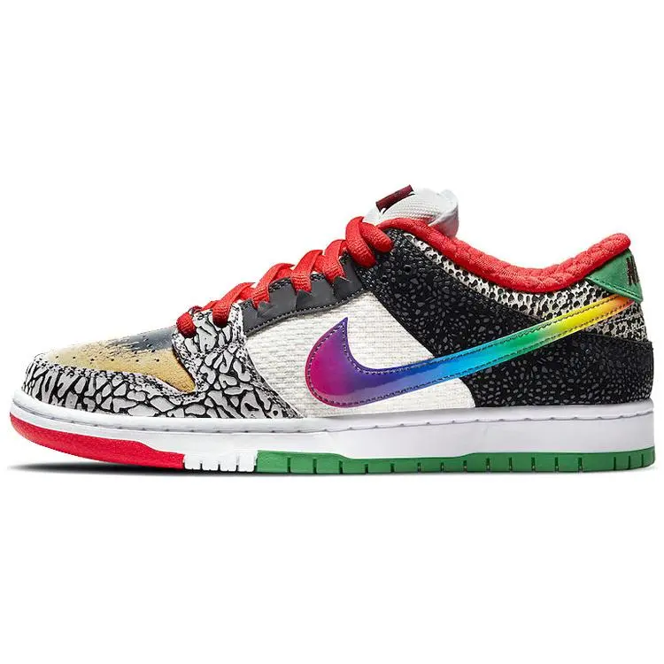 Nike Dunk Low SB 'What The Paul' Men's Classic Low-Top Athletic Trainer - Premium Suede Upper Shoe, Durable Construction, Cushioned Sole, Ideal for Streetwear, Sports Shoes Footwear, Sneaker, Casual, Walking Shoes, Training