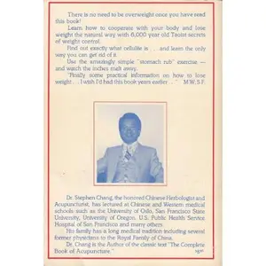 USED-Dr. Chang's secrets of a thin body: Permanent weight loss no more cellulite complete healing diet by Stephen T Chang (Unknown)