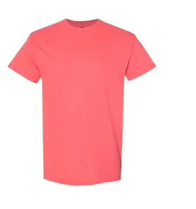 5-Pack Gildan Men's Heavy Cotton T-Shirt, Short Sleeve, Plain, G500/5000 - Durable, Comfortable, Basic Tee for Everyday Wear full color Menswear Streetwear Tshirt Top