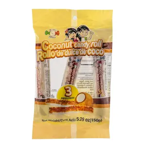 MDM COCONUT CANDY ROLL PEG PAG- 3 COUNT /5.29OZ Sweet Snack