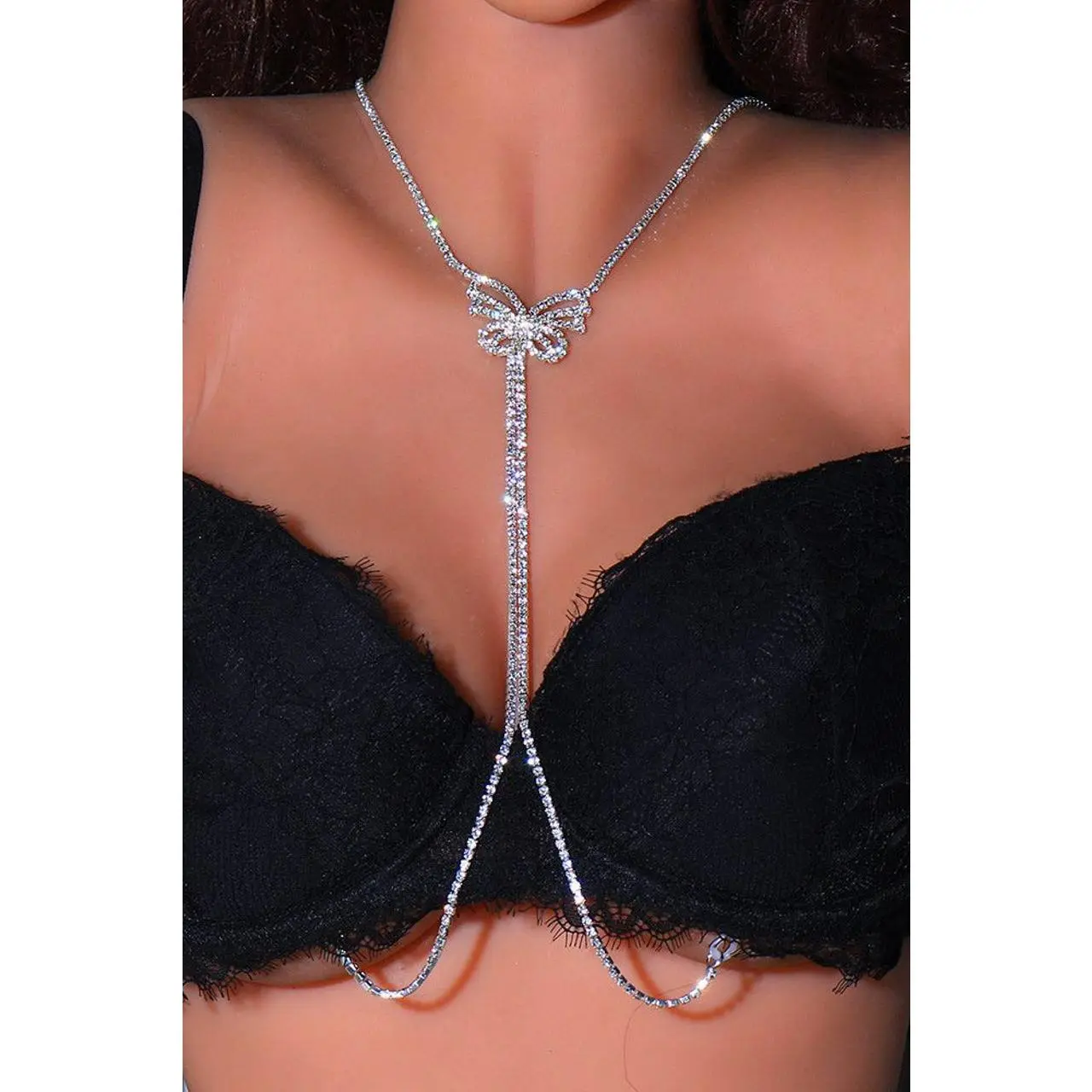 High Neck Harness Body Chain