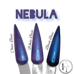 Nebula | HEMA Free Purple Chameleon UV Gel, Chameleon Gel Nails, Purple UV Gel