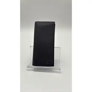 Pre-owned PRADA Leather Luxury Bags & Accessories Saffiano Bill Case Wallet Date Code: 85VC