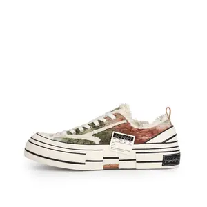 xVESSEL G.O.P Lows Corduroy Tie-Dye Brown Unisex Low-Top Canvas Shoes