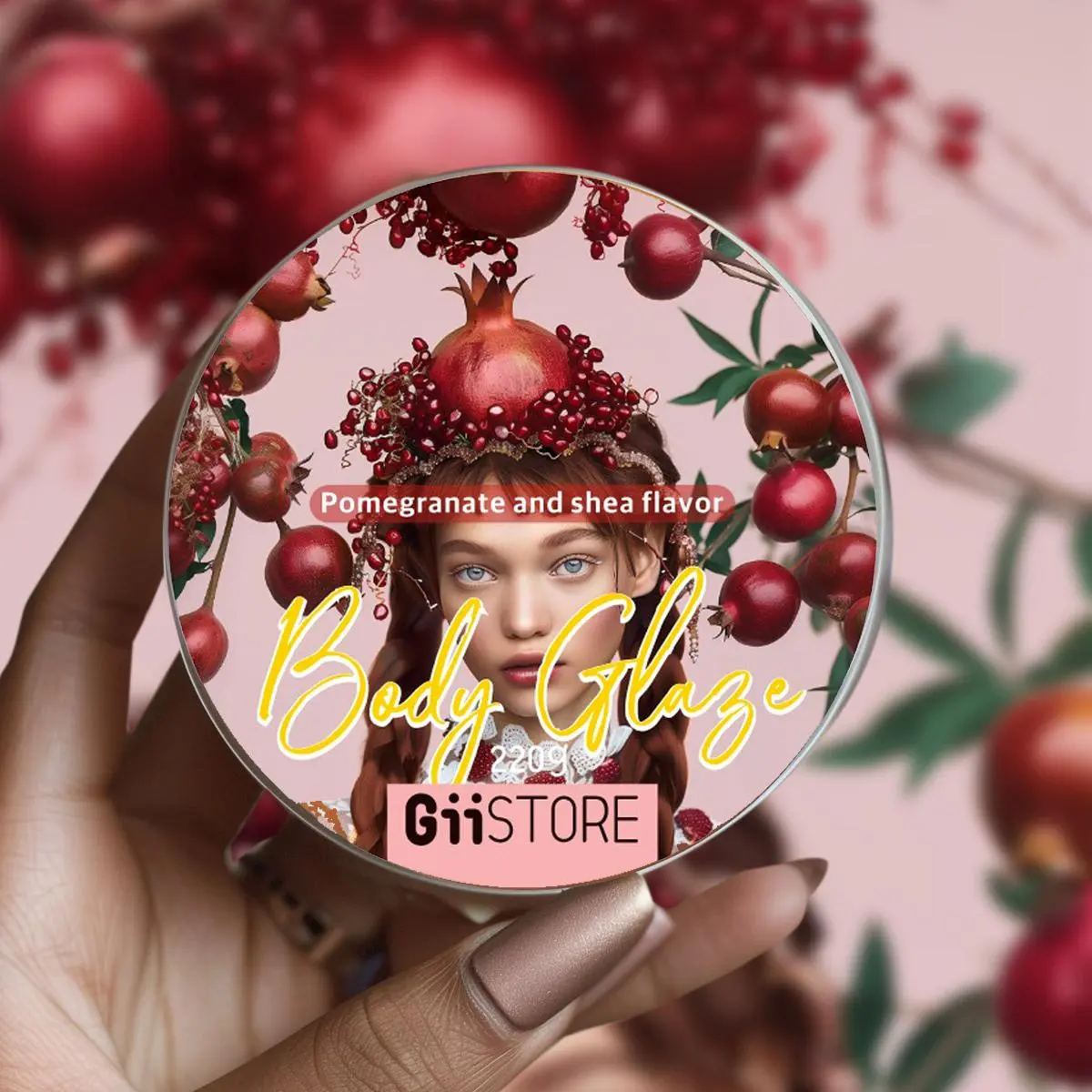 (NEW) BODY GLAZE: Pick your scent! Body Care Lotions Skin Care Moisturizing body scent and charming scent Rich in natural vegetable oils, 2 scents Mother's Day gift beauty body glaze