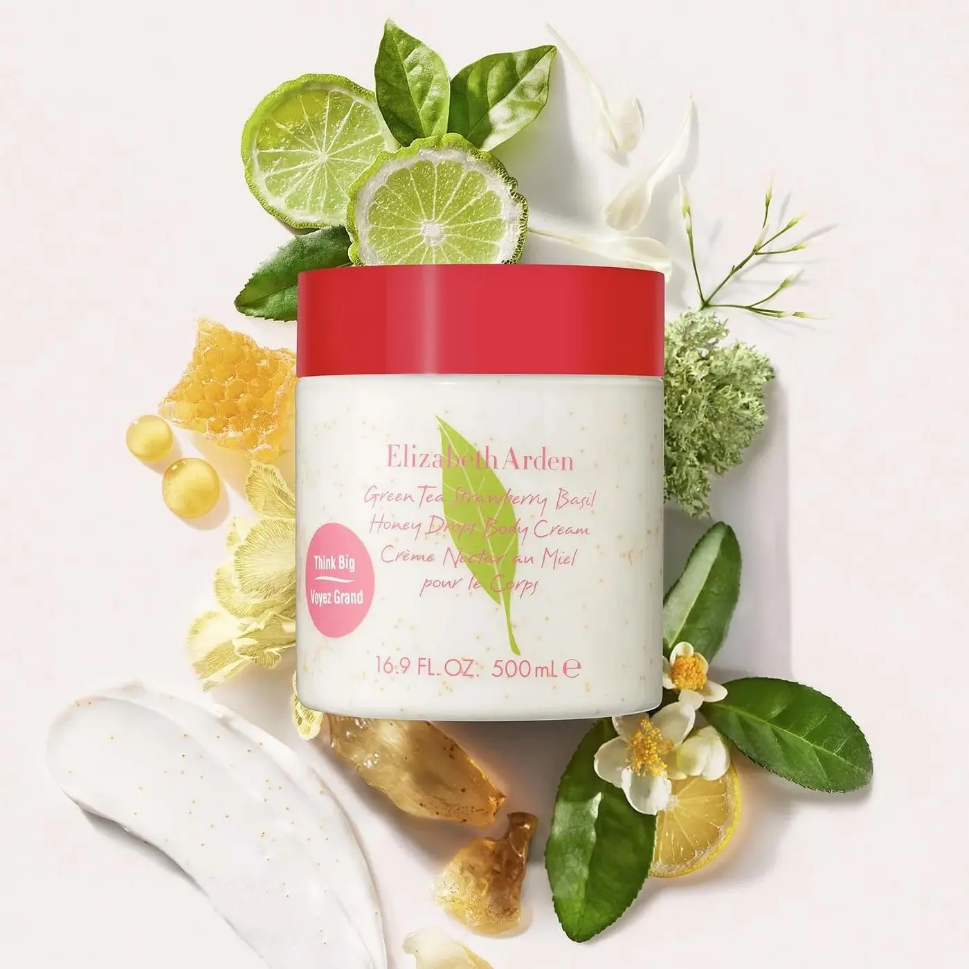 NEW Elizabeth Arden Green Tea Strawberry Basil Honey Drops Body Cream | Hydrating Fruity Body Moisturizer NEW Elizabeth Arden Green Tea Strawberry Basil Honey Drops Body Cream | Hydrating Fruity Body Moisturizer