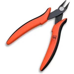 Flush Cutters Precision Wire Cutters for Fiber Optics, Electronics and  Making tool Mini Diagonal  Pliers  for Zip Ties, Electrician Tool, Small Wire, crafting and
