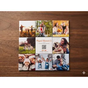 Custom Photo Magnets (2x2) - Personalized Fridge Magnets from Camera Roll - Glossy Square Prints
