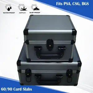 Dazone  Graded Card Storage Box Top Loaders Trading Cards Slab Carrying Case For PSA CSG BGS SGC Graded cards 60/90 Card Slabs