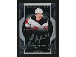 2023 Upper Deck Exquisite #R34 Luke Hughes Auto /99