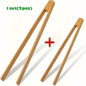 2pc Pp'cRust-Resistant Kitchen Tongs with Non-Slip Grip - Non-Toxic, Heat-Resistant up to 480°F/250°C - Heavy-Duty Grill & Bread Tongs - Safe for Non-Stick Cookware, Grilling, Baking, Serving - Ideal for Home & Professional Kitchens - Durable Cooking