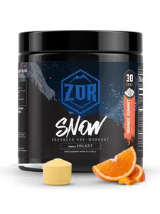 Zor Labs Snow - Pre Workout Powder for Men & Women - Preworkout Energy Powder for Sports Nutrition With Shilajit to Boost Performance