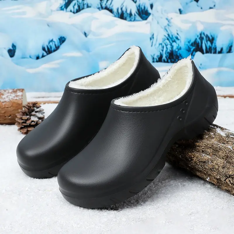 Medyce Comfort Lined Clogs Slip Resistant Cozy Nurses Shoes for Winter Wear - Ideal for Extended Wear & Safety