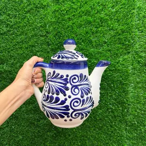 Tetera Relieve Cielito Lindo, Cobalto 1.5Lts (Set 1 Piece).