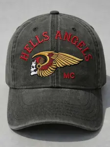 Hells Angles Hat, Motosport Basketball Cap, Support 81 Hat For Men, Women