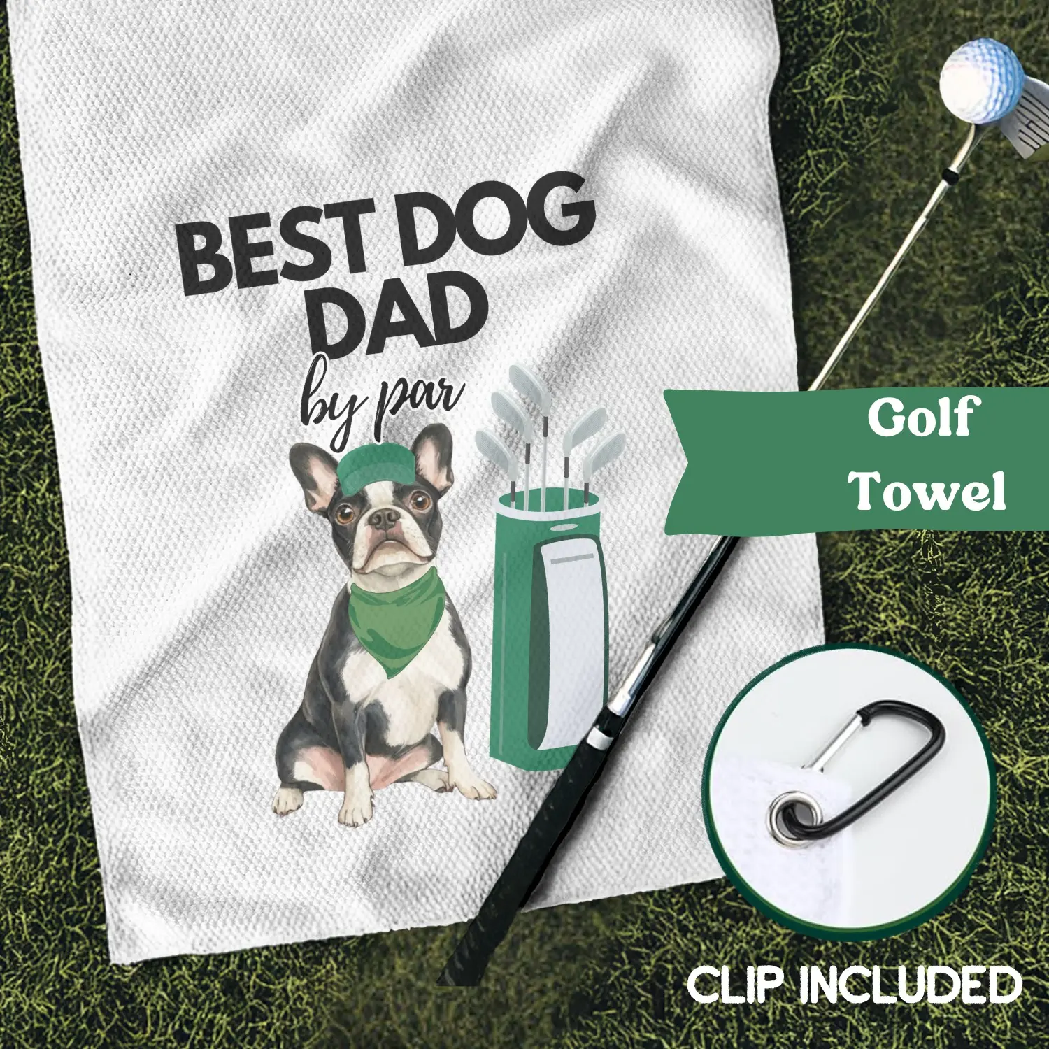 Boston terrier (BLACK/WHITE)