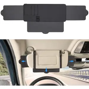Car Sun Visor Sunshade Extender, Adjustable Car Sun Visor Extender Protects from Anti-Glare